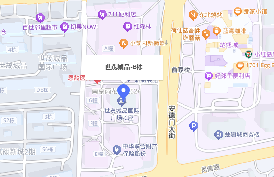 南京办事处：江苏省南京市雨花台区安德门大街56号世茂城品国际广场B栋905