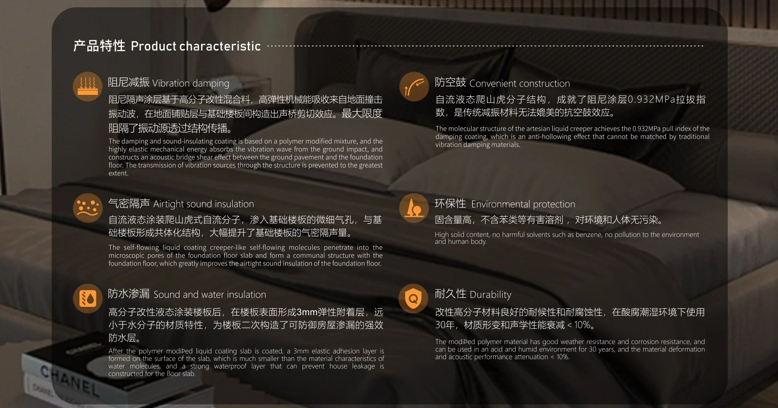 产品特性