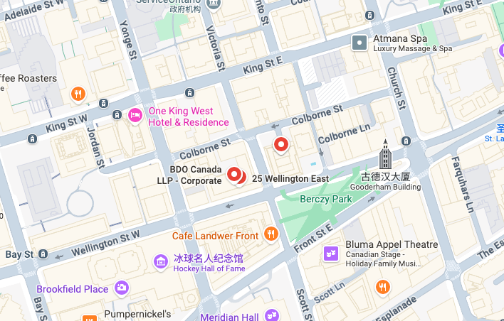 Soundbox Canada INC: Suite 900 -26 Wellington St East, Toronto, ON M5E 1S2.