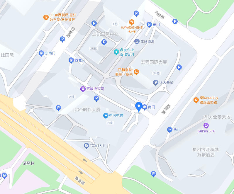 杭州公司：浙江省杭州市上城区新业路8号UDC华联时代B幢704-1